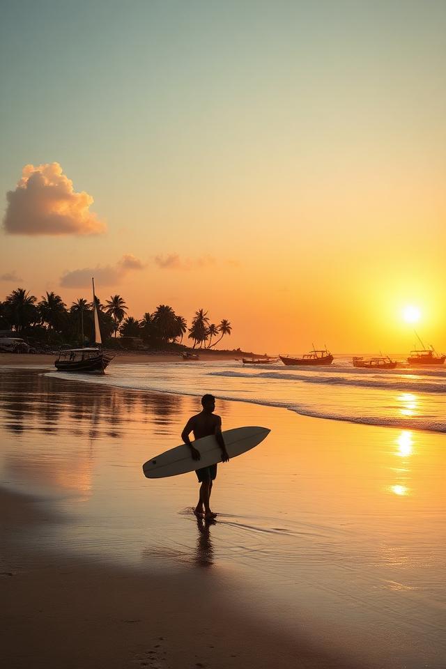 Sunset Over Robertsport poster
